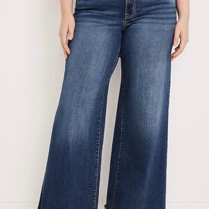 Maurices Dark Blue Flare Jeans
